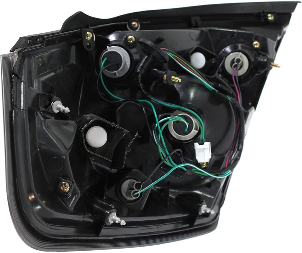 Tail Light Assembly For 2007 2008 2009 2010 2011 2012 Nissan Altima Hybrid - Fits Passenger Side of Altima Tail Lights - Rear Taillight Brake Light Includes Includes Bulb, Lens, Housing