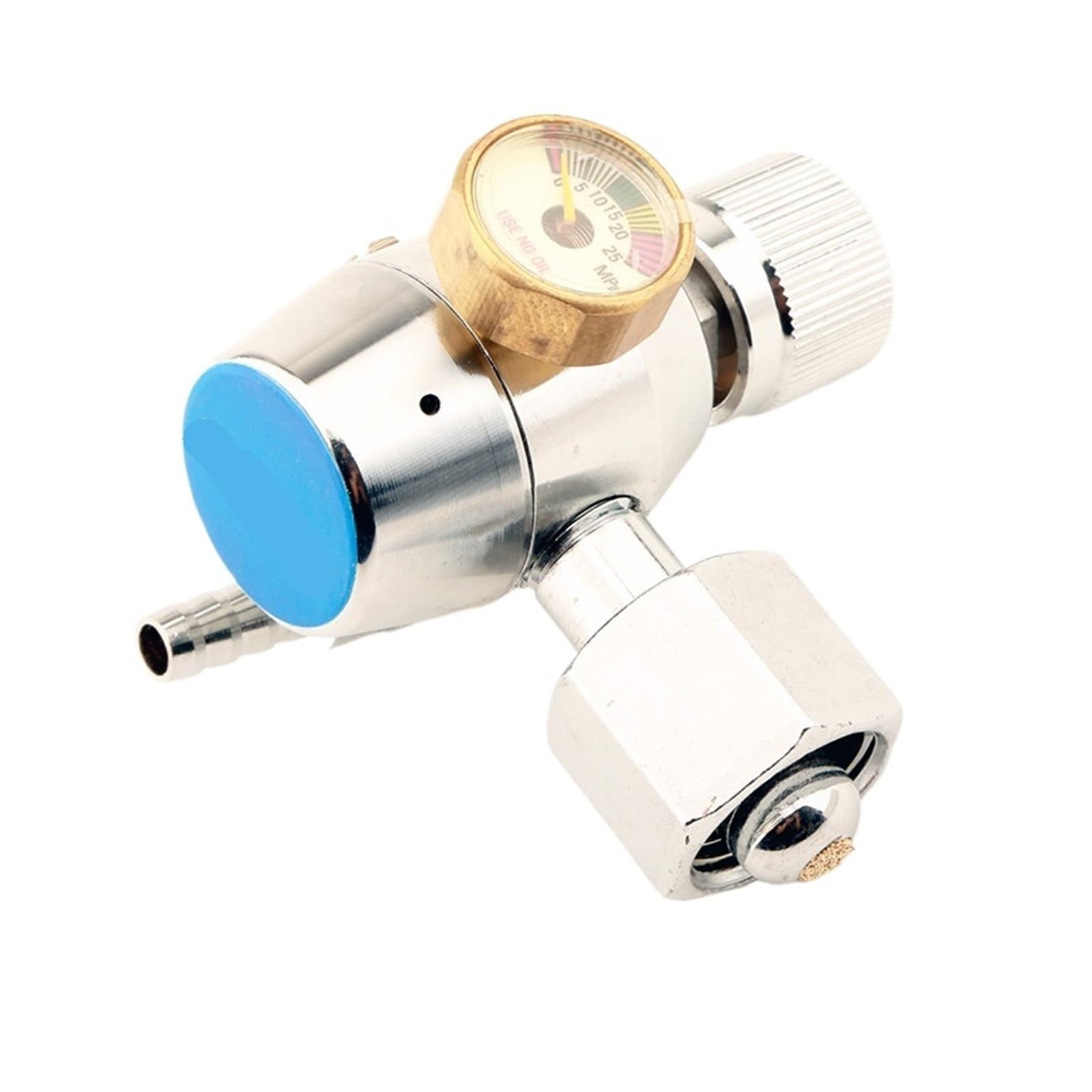 Vmvud Hld Argon Regulator Co2 Welding Flow Meter Gas Regulator Flowmeter Weld Gauge Argon Pressure Reducer G5/8 For Welding Equipm(Hld)