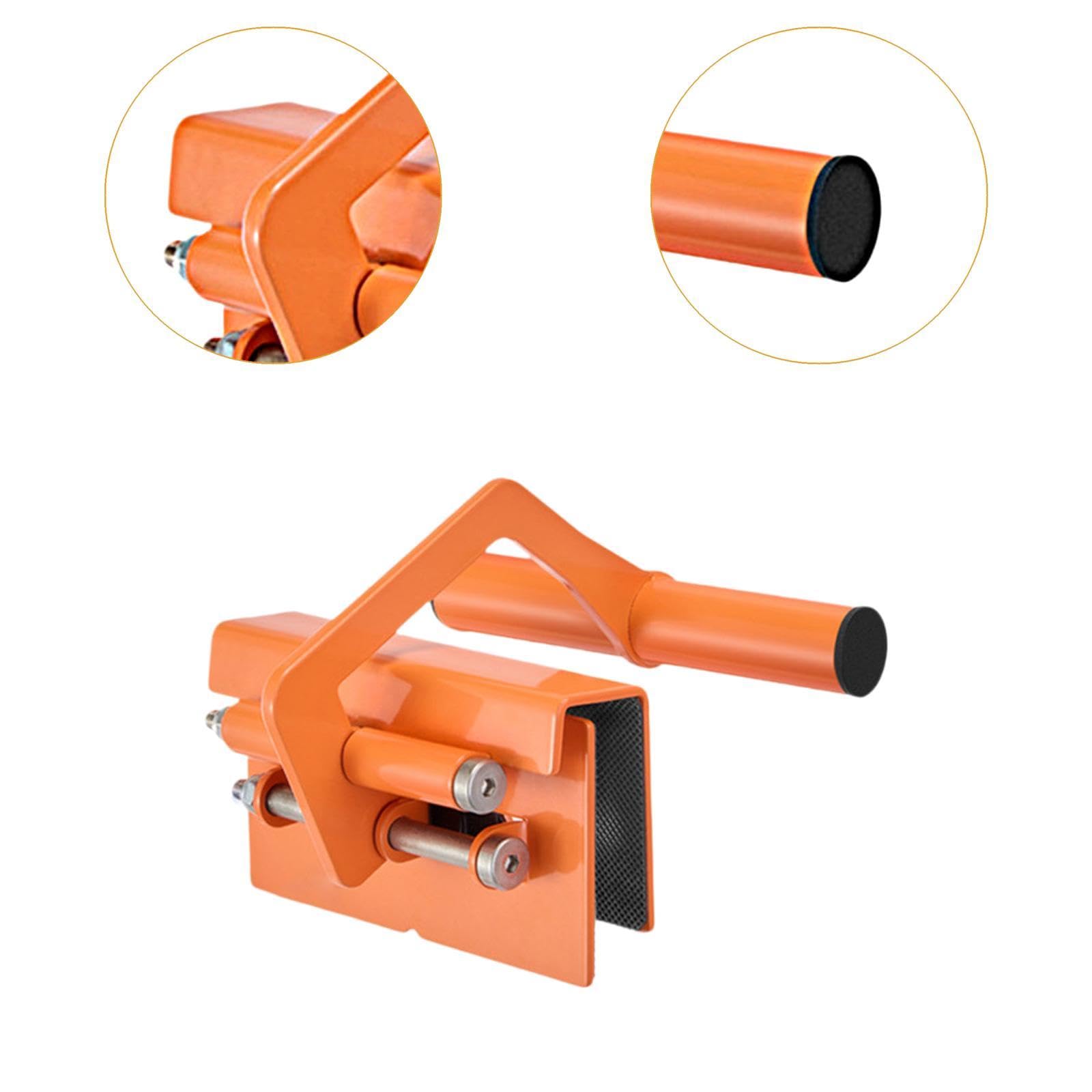 Pince en acier inoxydable à mâchoire ajustable, capacité de 115 kg, poignée antidérapante, adaptée au bois, au ciment, à la pierre, idéale pour l'installation de portes et de fenêtres.