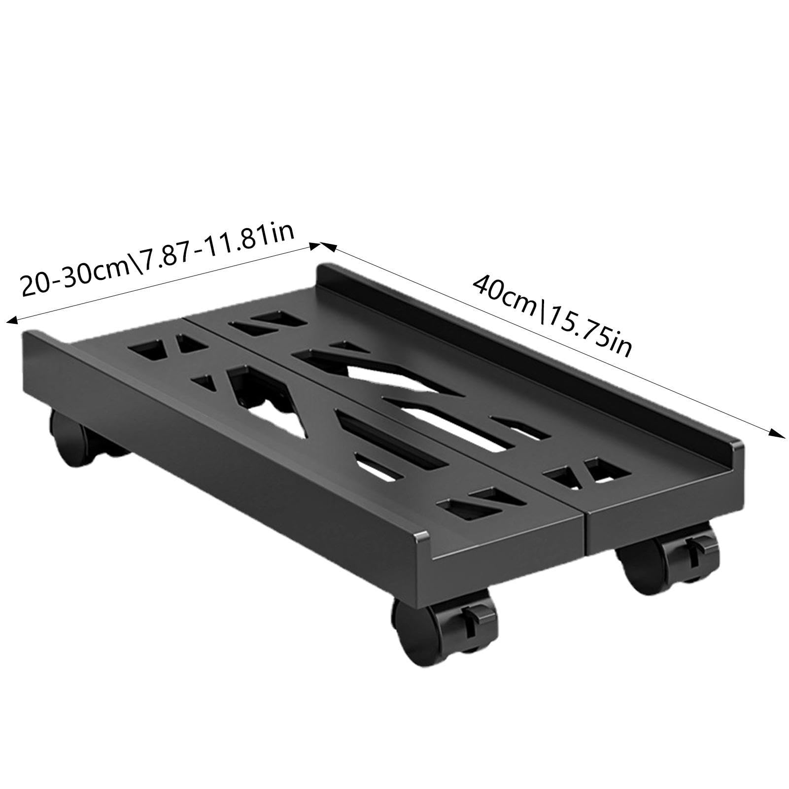 Amazon.co.jp: デスクトップPCフロアスタンド、机の下の調節可能