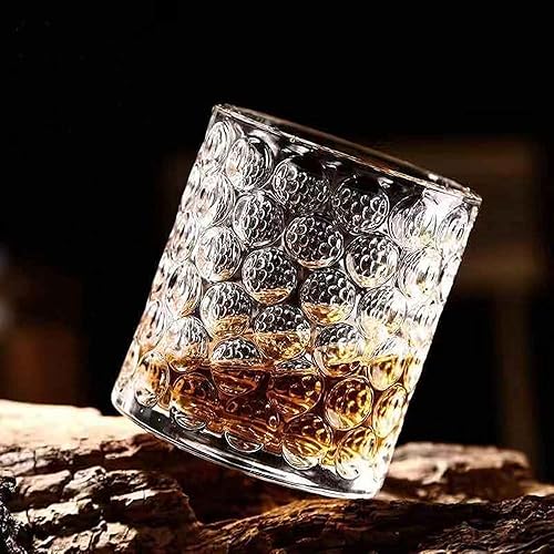 Vaso de cóctel creativo, vaso de huracán para beber Manhattans, Martini y vino, cristalería de fiesta de diseño moderno y elegante (10.1 fl oz x 2