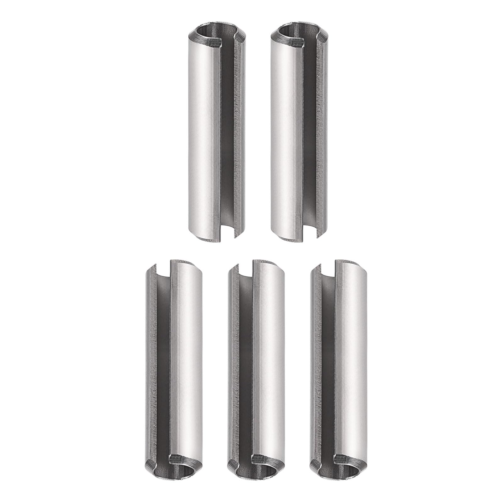 DTGN 6mmx60mm(DxL) Slotted Spring Pin, 5Pack, Good for Home Machine Fastener