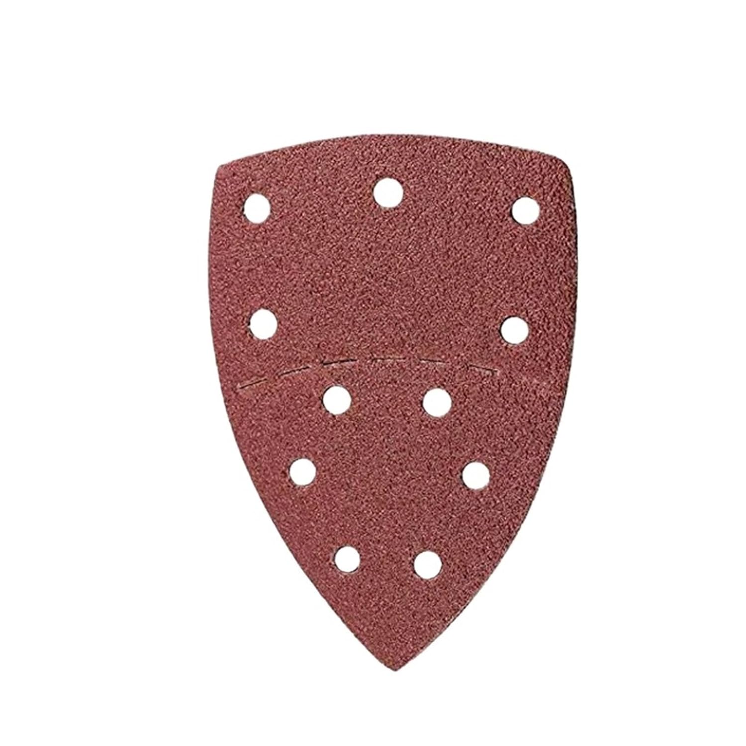 Mouse Sander Sandpaper 160 PCS Mouse Sandpaper 11 Hole Detail Sander Triangle Palm Polishing and Sanding Tools 40#-2000#