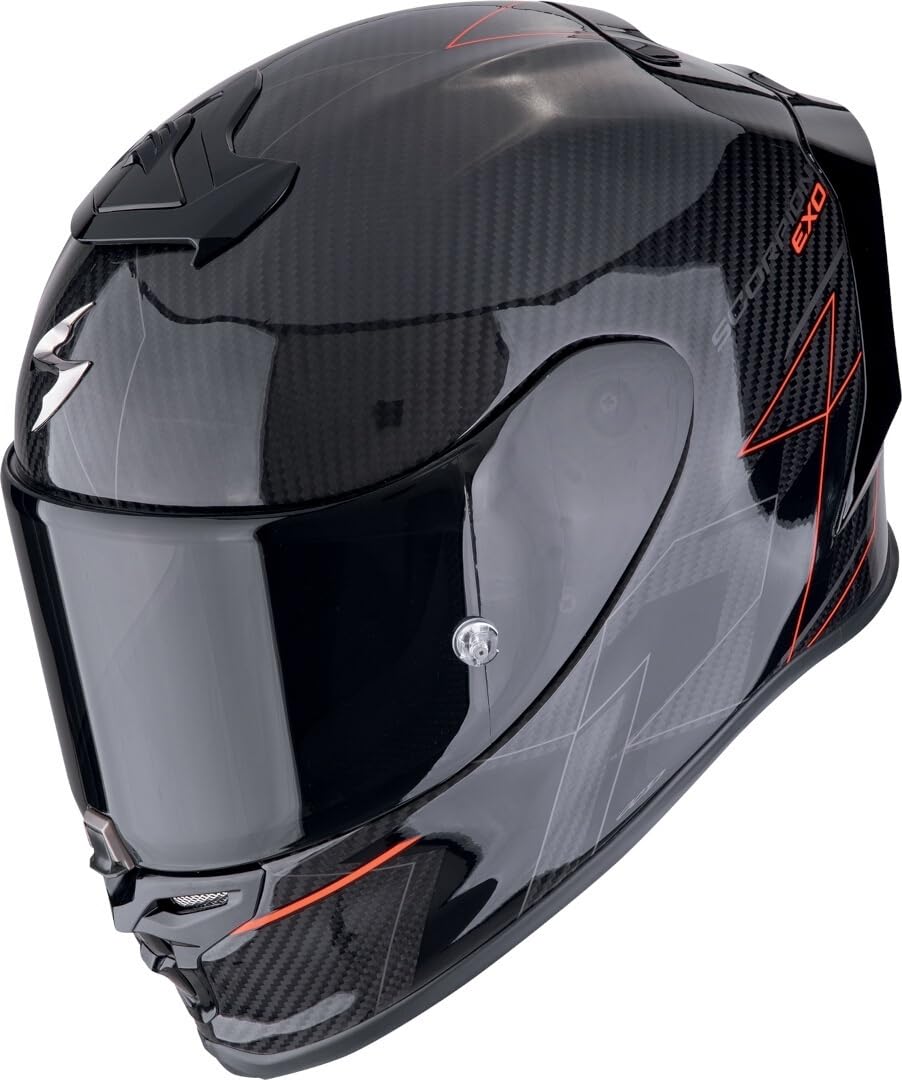SCORPION EXO-R1 EVO CARBON AIR CYNERGY Nero-Rosso L