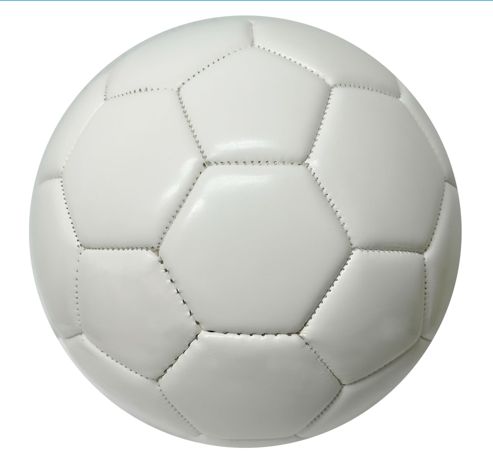 Generic Soccer Trainer Gift Ball (Size 2), White Plain Mini Soccer Ball For Signatures for a Soccer Trainer