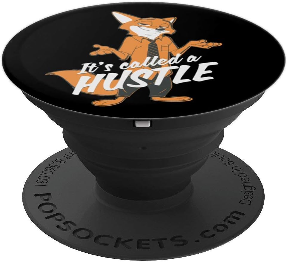 Disney Zootopia Nick Wilde It's Called Hustle PopSockets Standard PopGrip