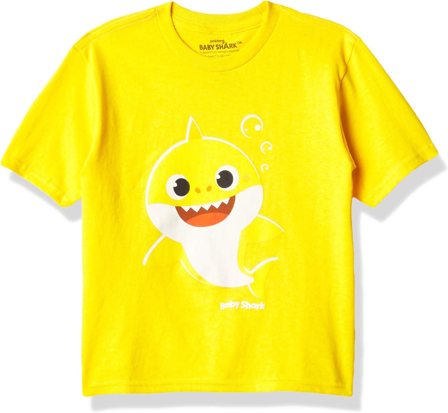 Nickelodeonbaby-boys Baby Shark Big Face Toddler Short Sleeve T-shirt T-Shirt
