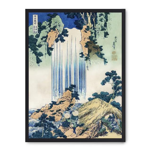 Cuadro waterfall scene d'exception : toile haut de gamme de paysage aquatique