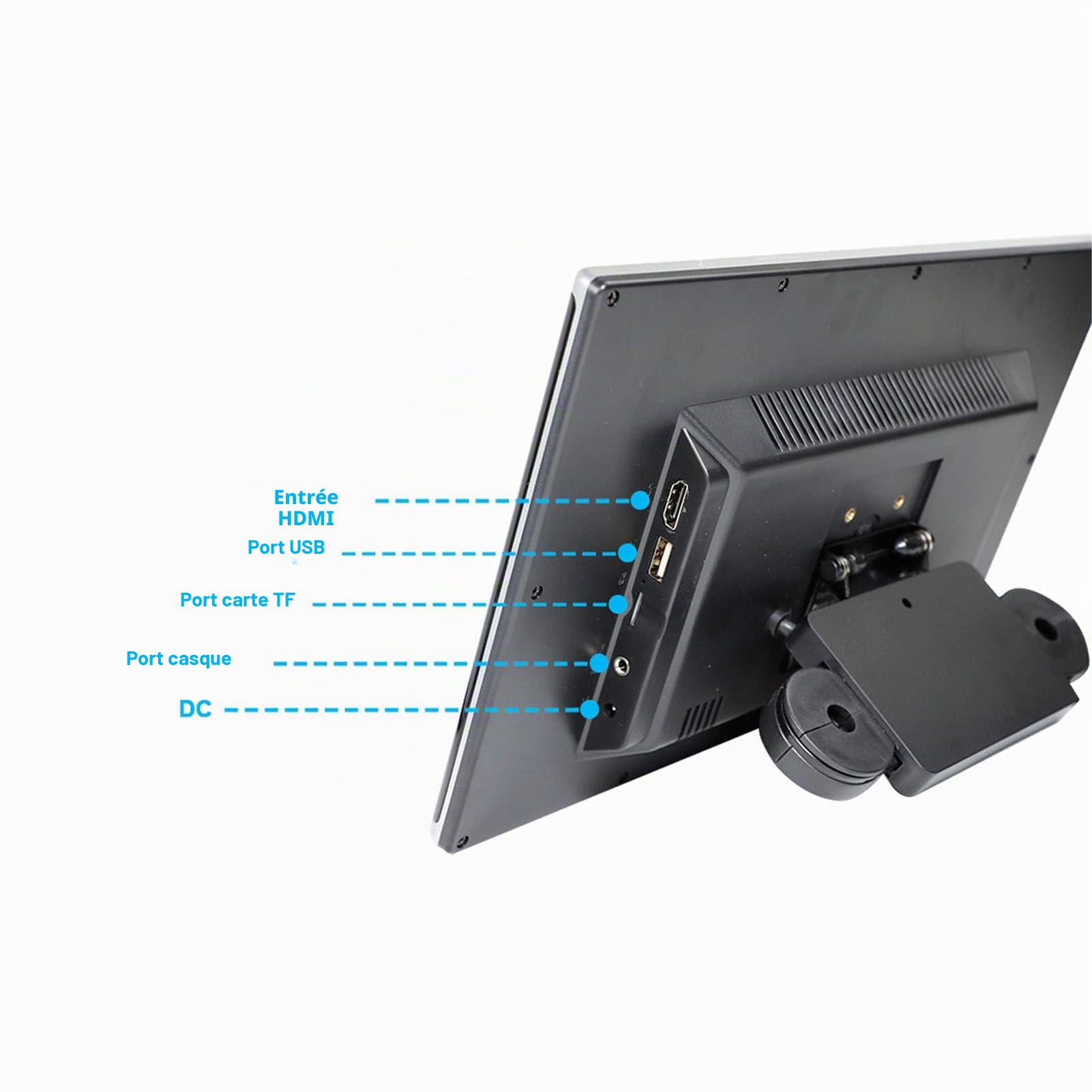 Moniteur d'appui-tête de Voiture, appuie-tête à écran Tactile Facile à Installer pour Lecteur DVD pour Android 9.0