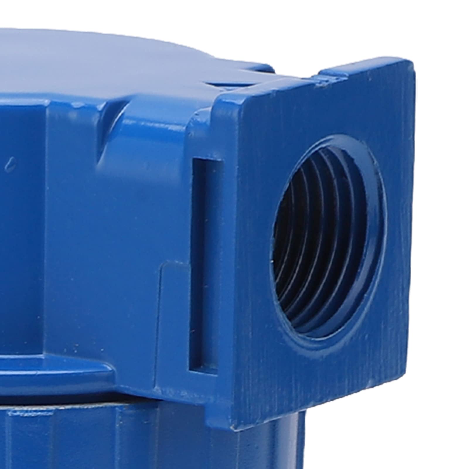 Filtro de aire comprimido, Filtro de compresor de aire de acero inoxidable de aleación de zinc, Separador de agua de compresor de aire de 0 a 145 Psi, Filtro de aire de (1/2NPT)