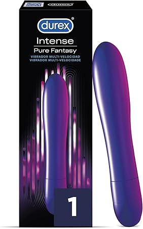 Durex Vibrador Intense Orgasmic Pure Fantasy, Dildo Consolador Clítoris Mujer