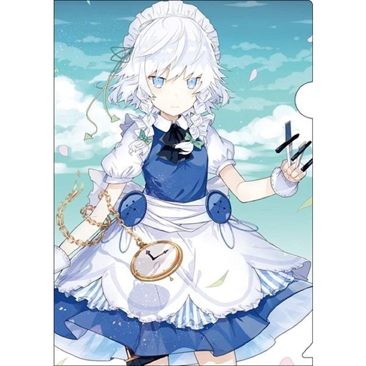 東方project 咲夜　水着　美少女　クリアファイル　VZ16 新品】東方クリアファイル 多々良小傘5 / AbsoluteZero 発売日