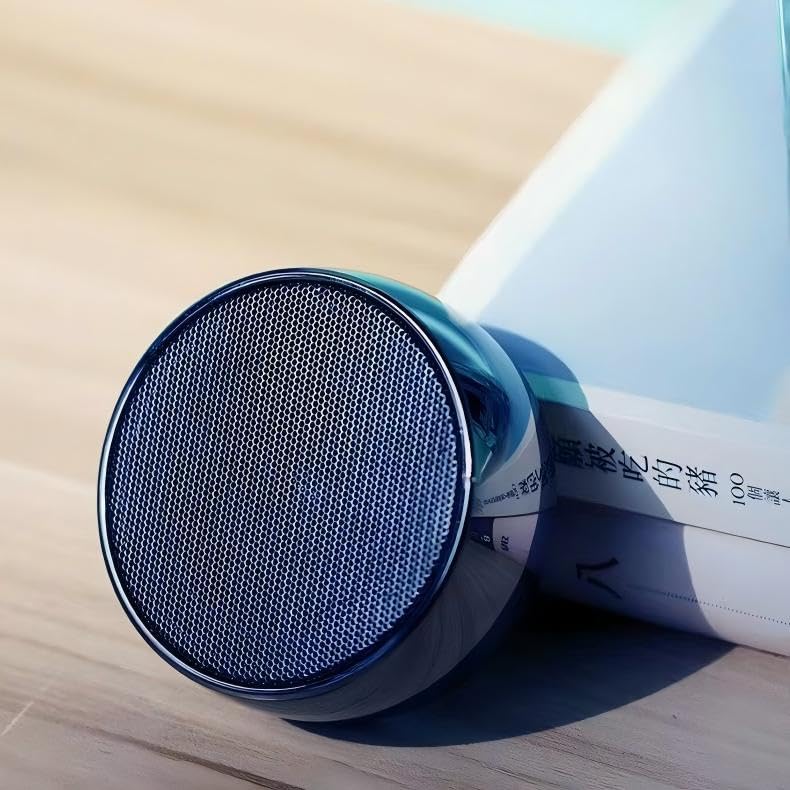 Enceinte Bluetooth portable métallique avec son surround HiFi de précision