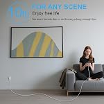 New iPhone 17 16 15 Charger 10FT Long Fast Charging Cord Type C Chagrer with 3 Pack USB C Wall Charger Block Compatible with iPhone 17/17 Plus/17 Pro Max/16/16 Plus/16 Pro Max/15 Pro Max/iPad Pro