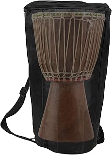 Sac de transport de tambours africains, sac étanche pour tambours africains, sac d'épaule avec tambour africain, pour outils à percussion avec structure robuste pour ranger tam