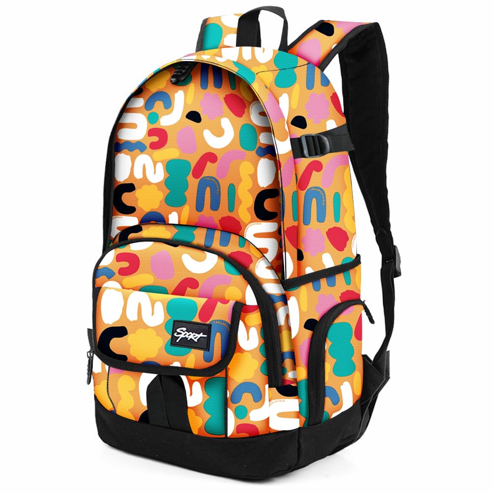 rickyh style School Backpack Travel Bag for Men & Women Lightweight College 04zm 1