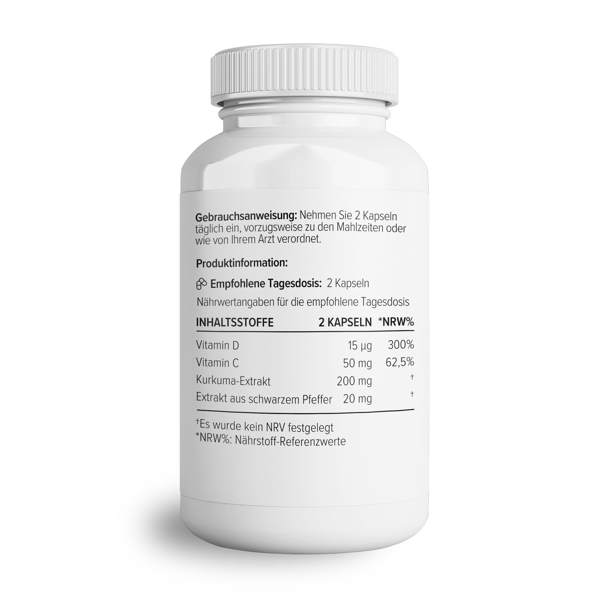 Theonia Kurkuma-Extrakt Complex Vitamin D3 & C, Schwarzer Pfeffer | Unterstützt bei Muskel- und Gelenkentlastung, gesunden Knochen, Stress, DNA-Schutz - 360 Kapseln - 200mg, Vegan