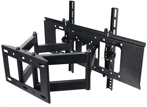 Miniatura 6 de Soporte giratorio articulado de doble brazo para TV con inclinación de movimiento completo para la mayoría de 32 37 40 42 46 47 50 52 55 65