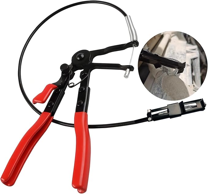 Motcoda Flexible Hose Clamp Pliers Tool 24" Long Reach Locking Clamp