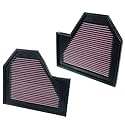 K&N Sport Luftfilter Set 33-2352 + 33-2350 für BMW M5 M6 5,0L V10 2005-2010 E60 E61