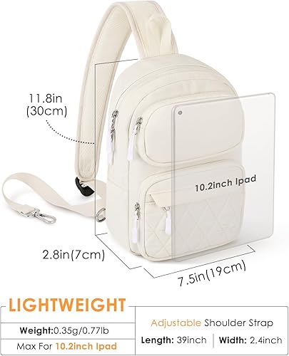 Miniatura 5 de ETRONIK Bolso bandolera para hombres y mujeres, bolso cruzado antirrobo, mochila de hombro, mochila de pecho para viajes, senderismo