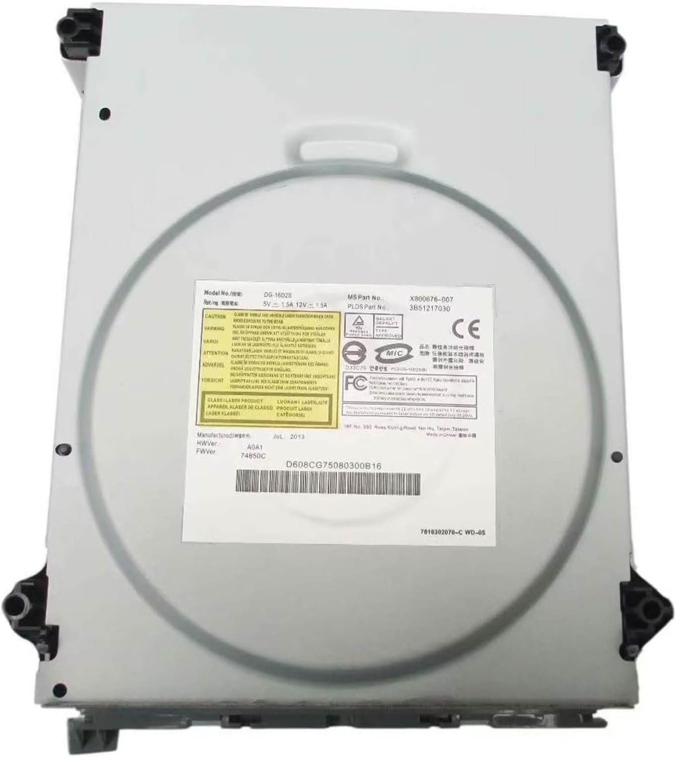 Replacement Lite-On DG-16D2S(-09C) DVD Drive for Xbox 360