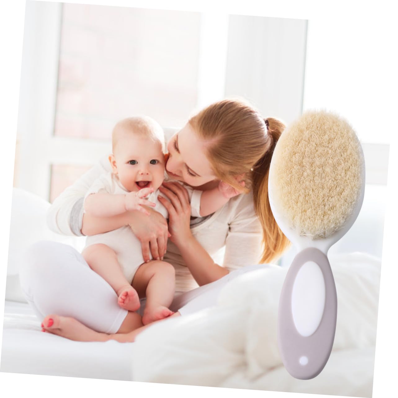 UPKOCH 3 Set Di Spazzole Per Per Bambini Spazzola Per Shampoo Per Neonati Spazzola Per La Pulizia Dei Pettine Circolare Morbido Per Spazzola Per Bambini 2 Pezzi * 3