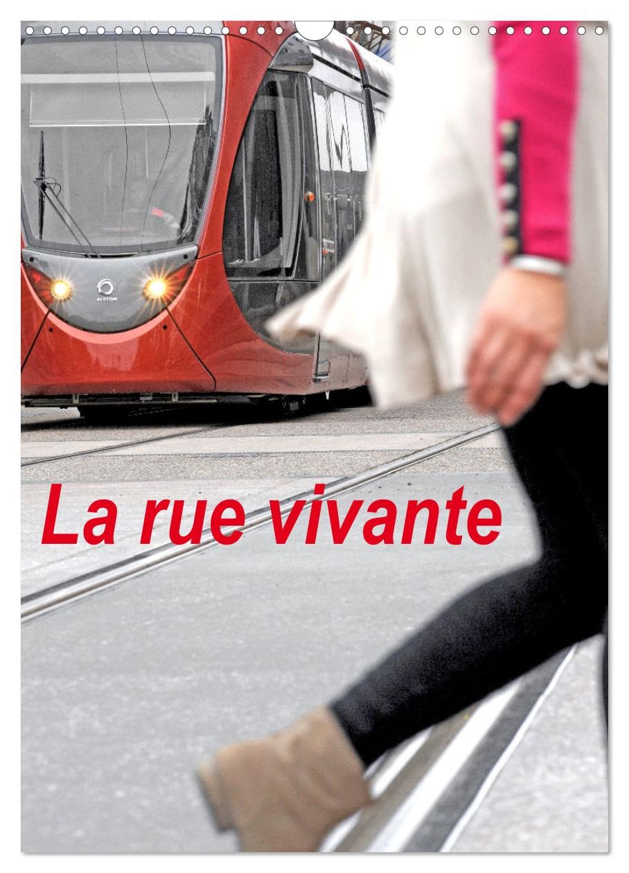 La rue vivante (Calendrier mural 2024 DIN A3 horizontal), CALVENDO calendrier mensuel: Les rues de France et du Maroc