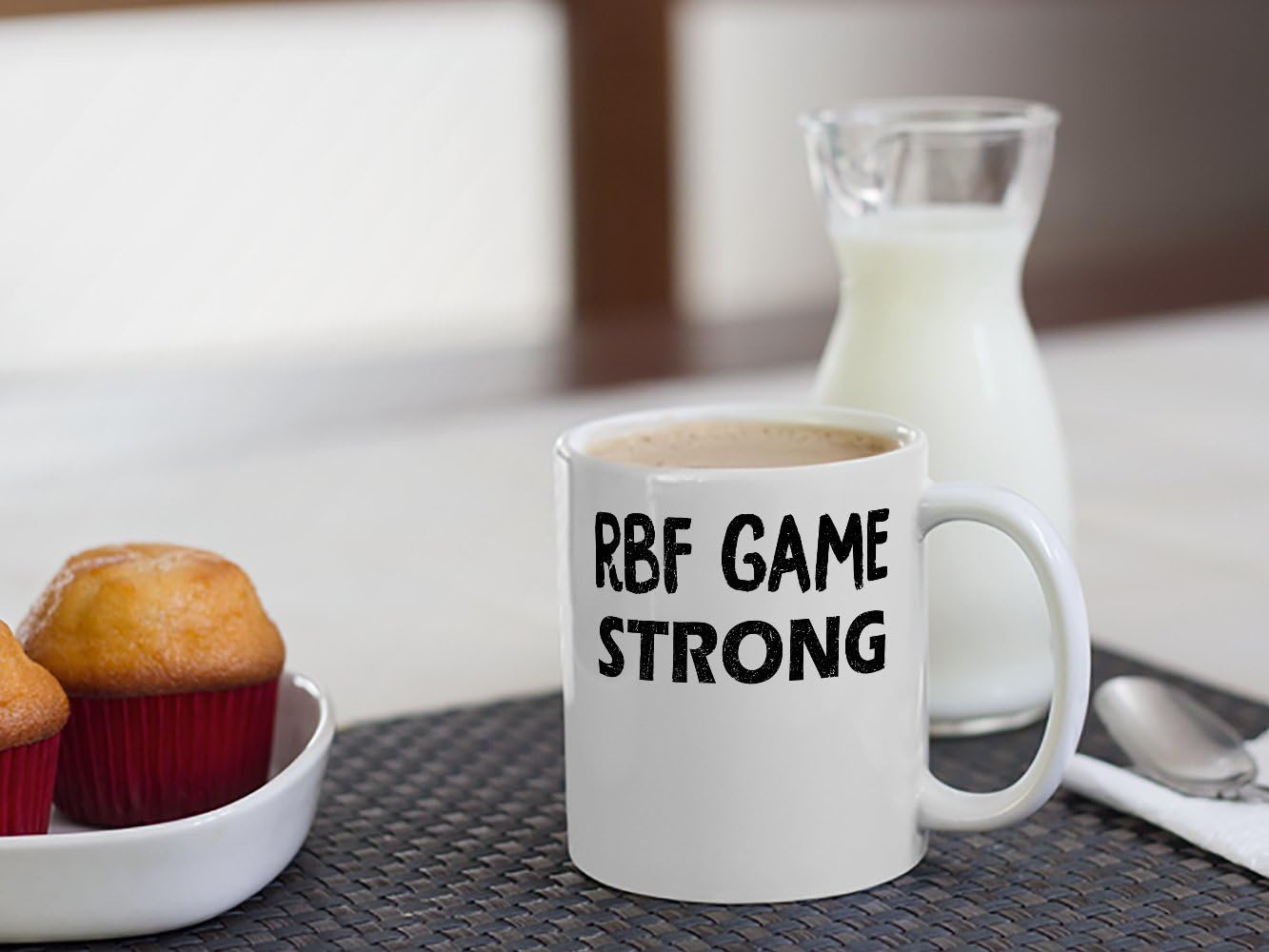 RBF Game Strong - Mad Over Mugs - Inspirational Unique Popular Office Tea Coffee Mug Gift 11OZ image 4