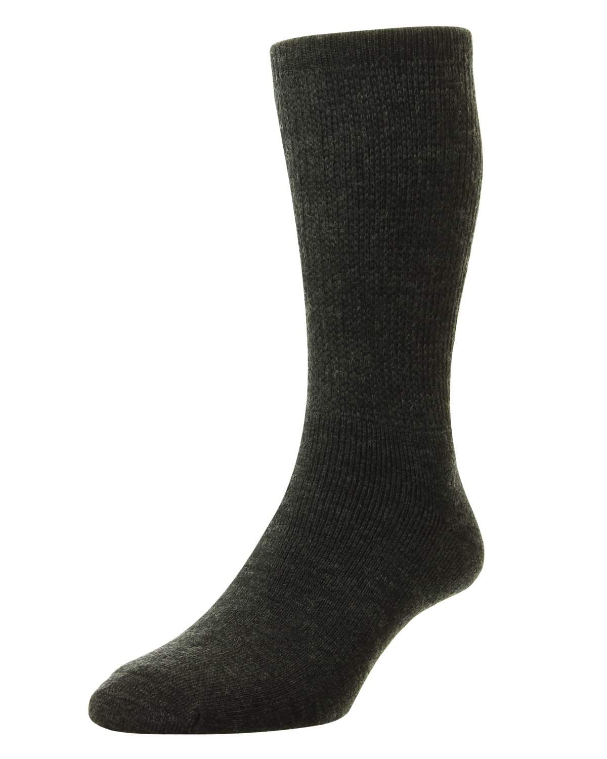 Hj Hall Unisex Charcoal Diabetic Wool Socks Hj1352 11-13