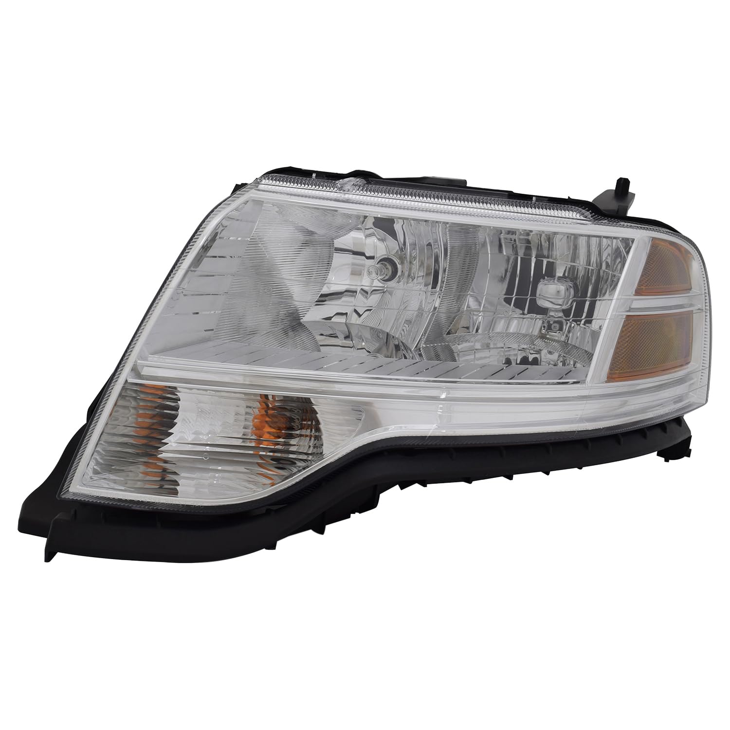 HEADLIGHTSDEPOT Left Driver Side Halogen Headlight Compatible With Ford Taurus X 2008-2009 CAPA Certified