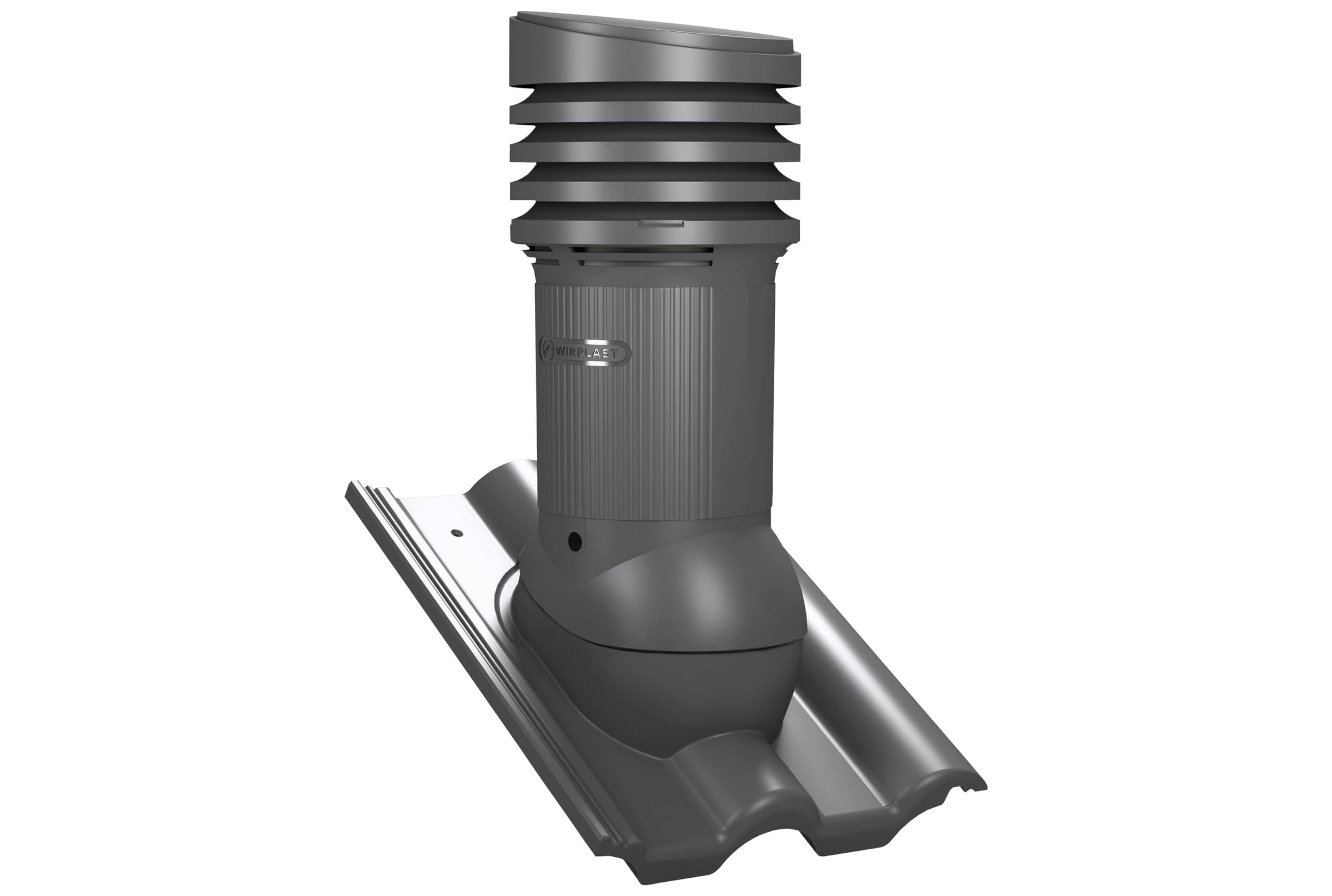 Tile EVO Ventilation Chimney DN150 mm with Braas – Frankfurter Roof, Tegole Ventola per tetto, Roof Ducting, Benders – Meclemburger, Protetto – Doppio romano, Camino di sfiato