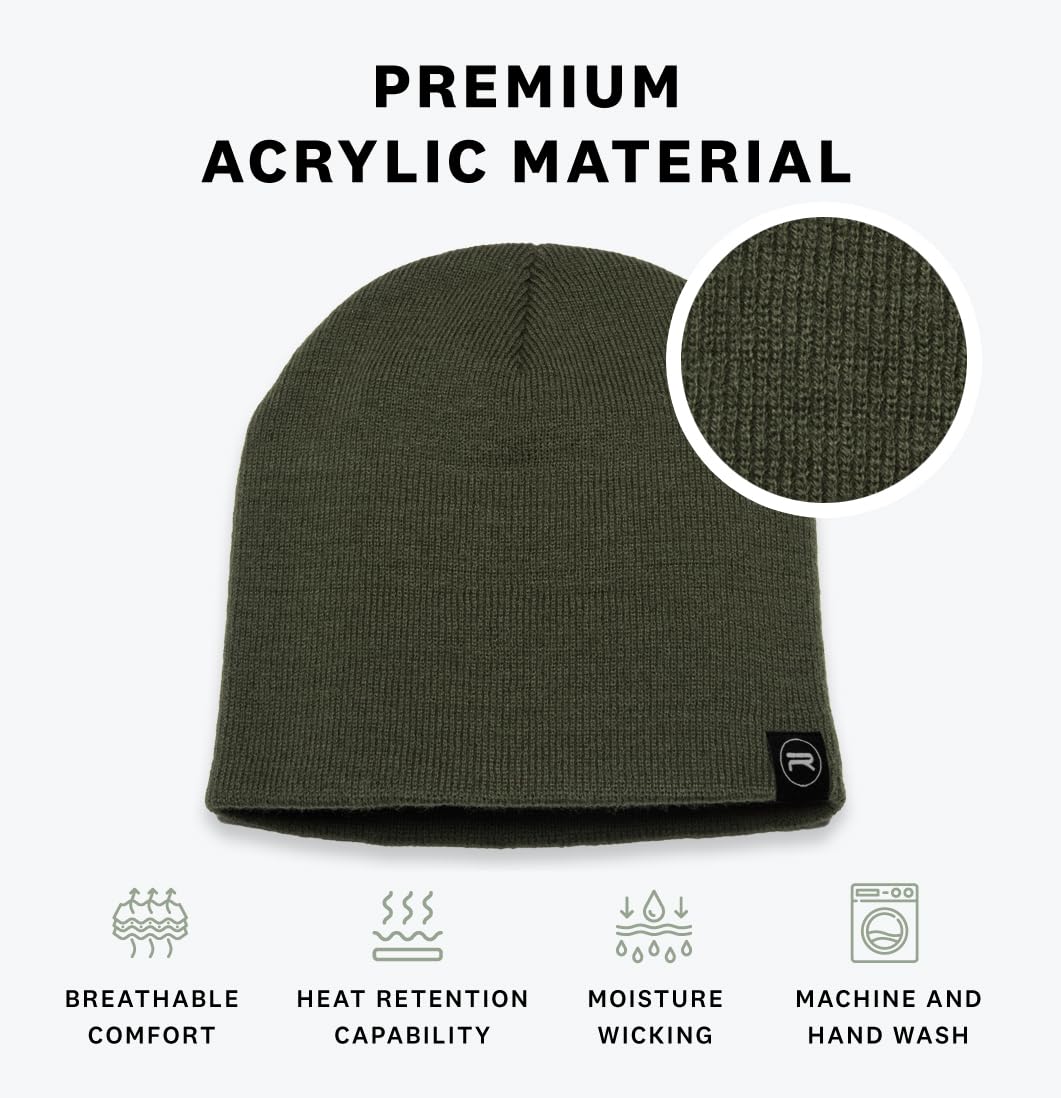 Evony oryginalna czapka beanie - miękka dzianinowa czapka beanie - ciepła i trwała