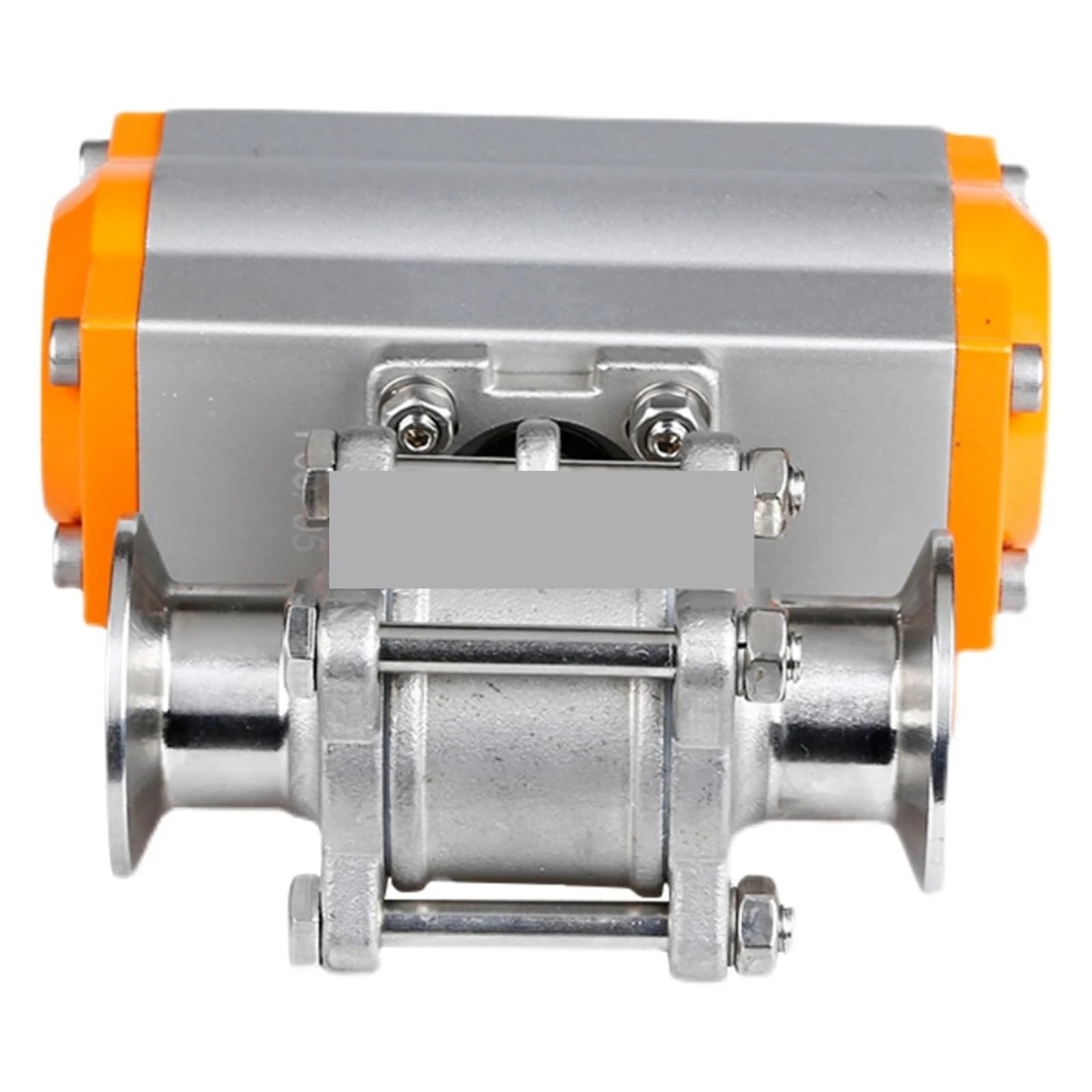 2" Tri-Clamp OD 64MM Ferrule Type Sanitary Pneumatic Ball Valve Stainless Steel 304 Two Way Three Pieces