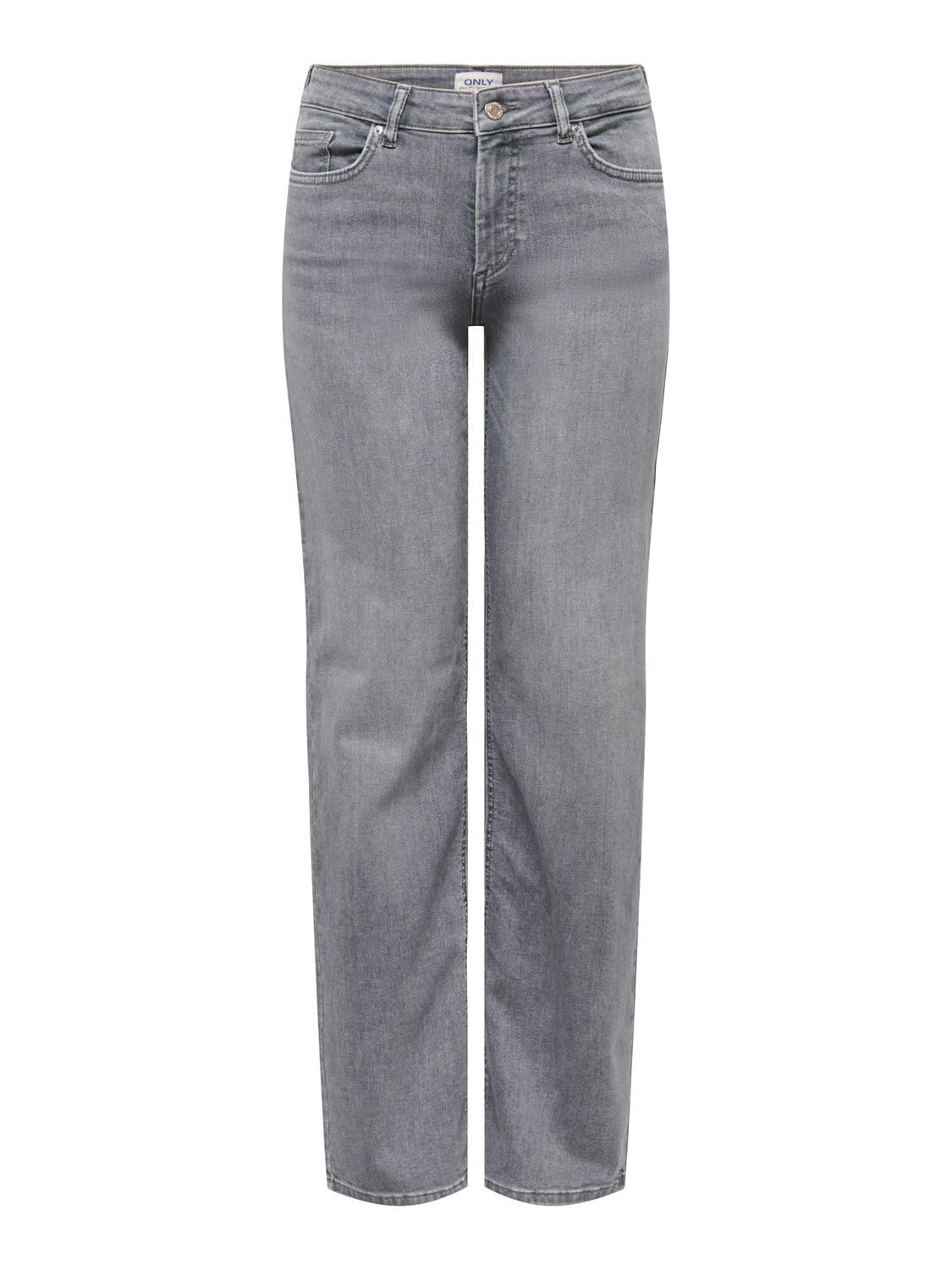 ONLY Female Straight-Fit Jeans ONLBLUSH Mittlere Taille Gerade geschnitten Jeans