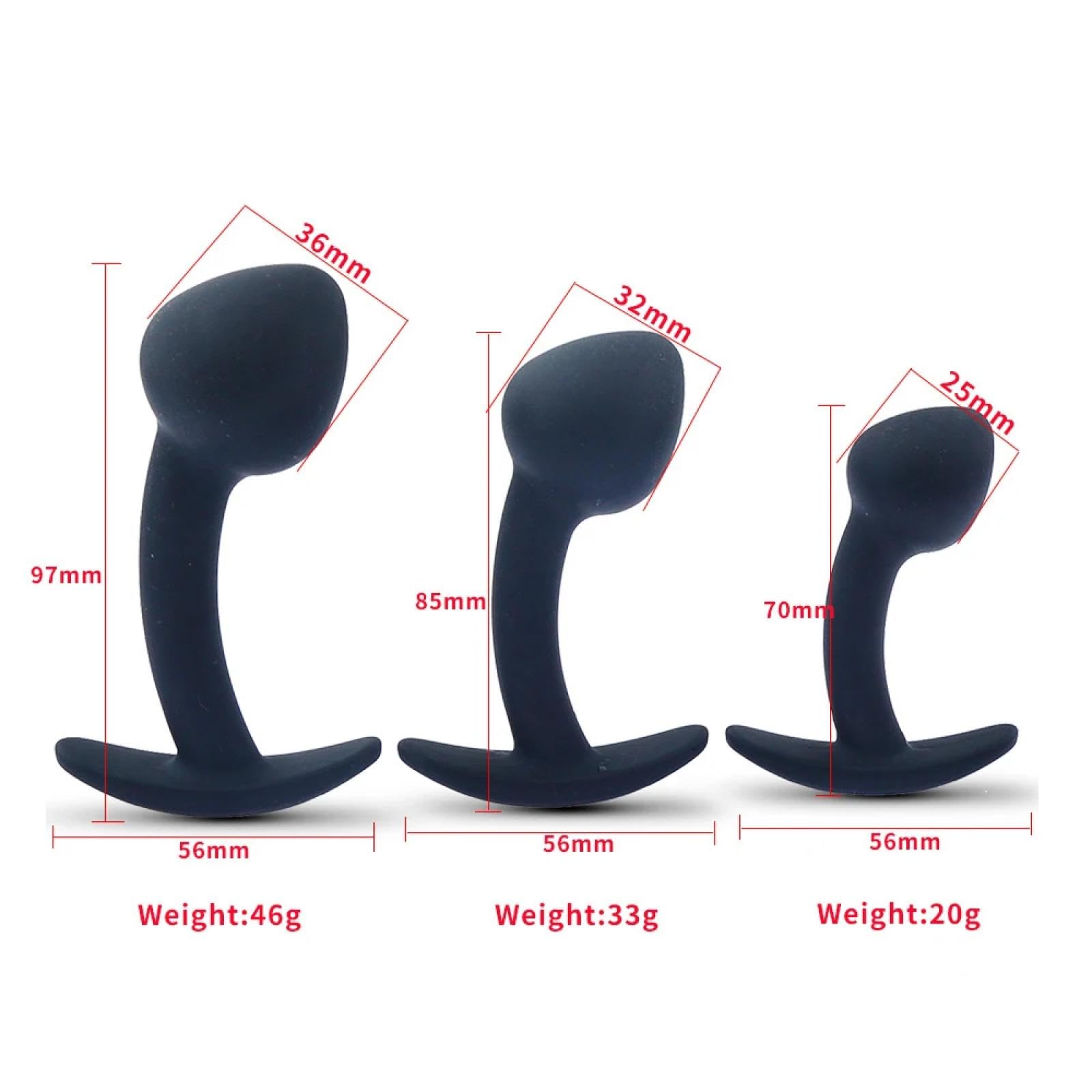 anal plug outdoor Wearable Anal Plug with Built-in Steel Ball Butt Plug Anal Stimulator