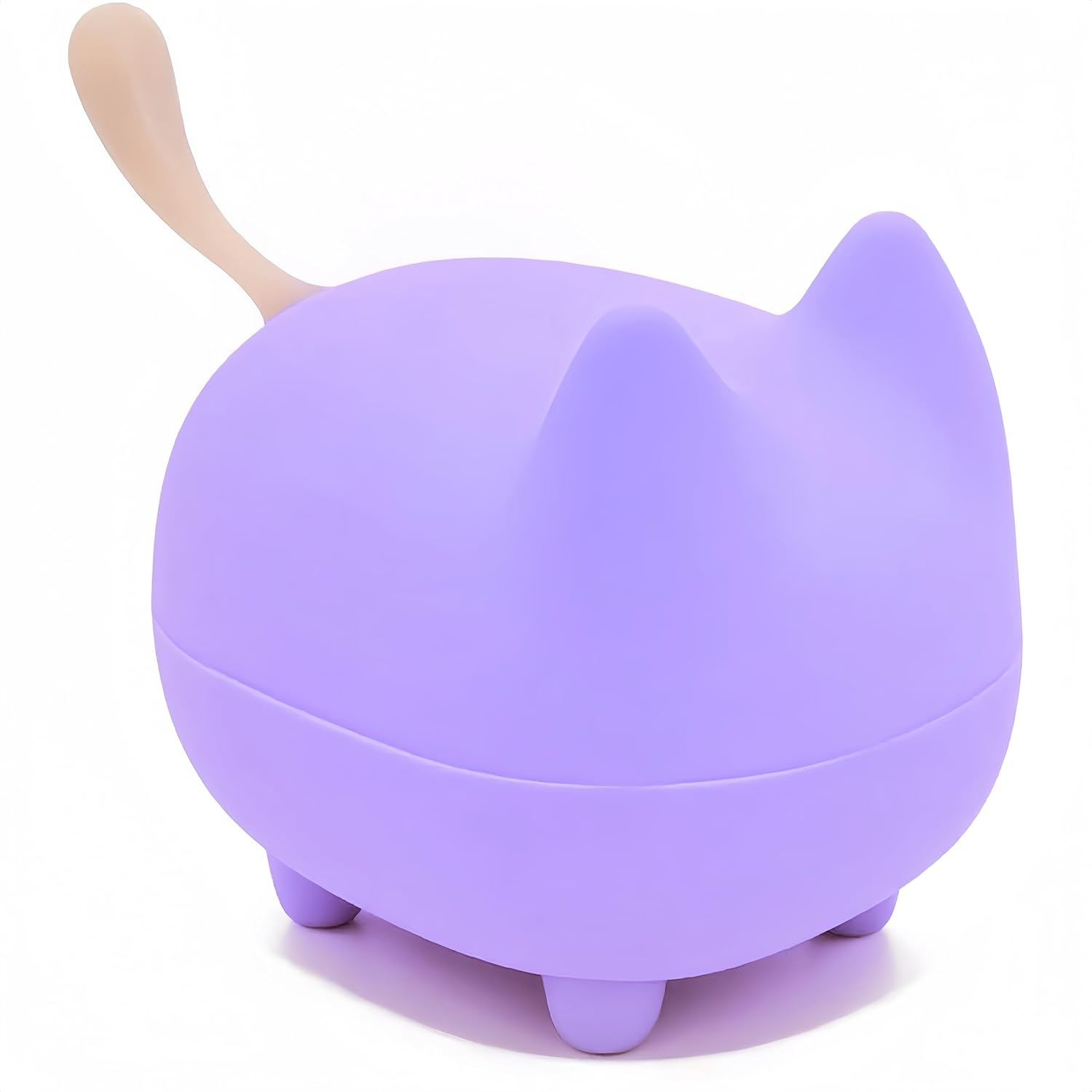 gingo Portable Bluetooth Speakers, Mini Wireless Speakers with Clarity Stereo, Super Bass,TWS Pairing,Built-in Mic,40H Playtime,BT5.3,Powerful Room-Filling Sound, Cute Pet Speaker (Purple)
