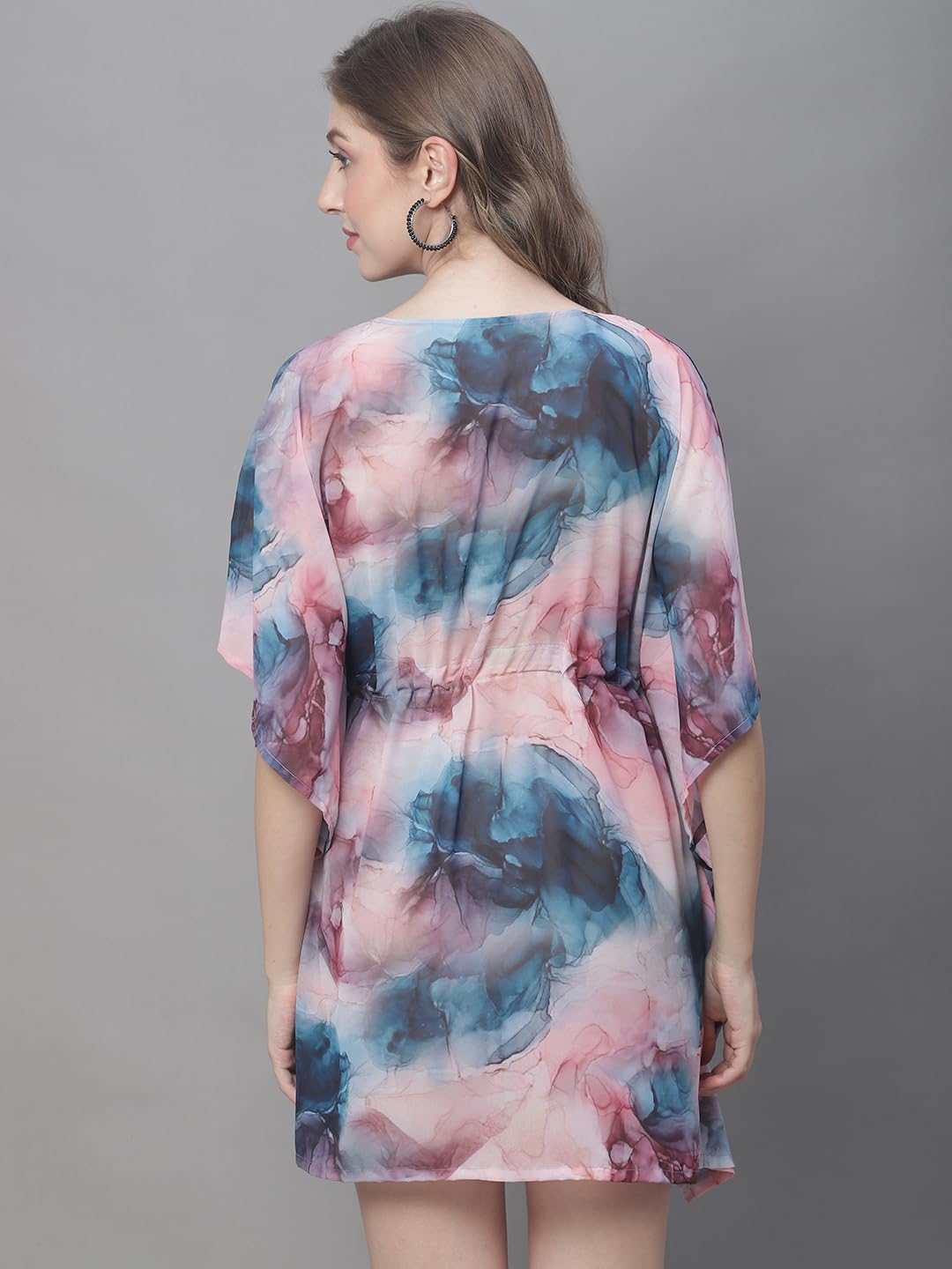 Claura Women Printed Cover-up Beachwear kaftan for Women 3
