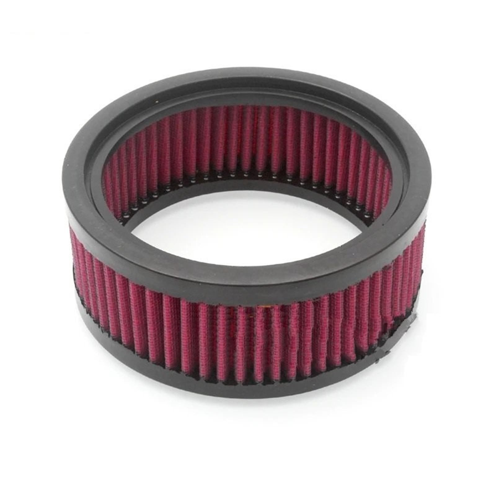 Filtri aria per moto Filtro aria per moto, filtro aria di aspirazione in garza di cotone rotondo da 6 pollici E-3226, adatto per Harley Cafe Racer Bobber