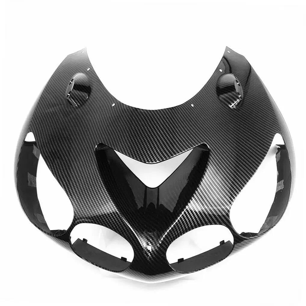 Carénage de phare avant de qualité supérieure style carbone pour Ninja ZX-14r