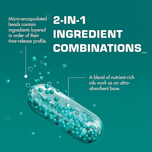 Miniatura 5 de ORB Multivitamina + aceite de pescado para hombre, un aceite de pescado completo + suplemento de pescado | Apoyo a la salud cardíaca, apoyo