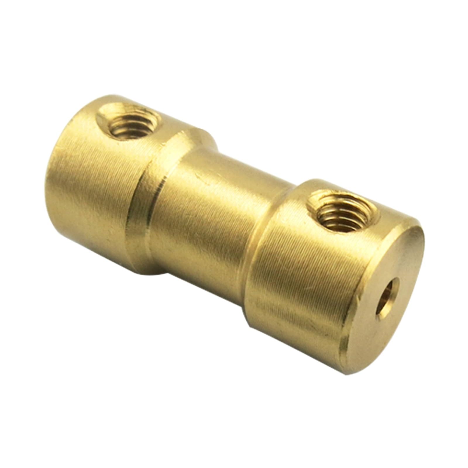 AMZBNEIDI Flexible Shaft Couplings Motor, Brass Flexible Motor Shaft Coupling D9 L20 2-6mm Bore Coupler(6mm to 6mm)