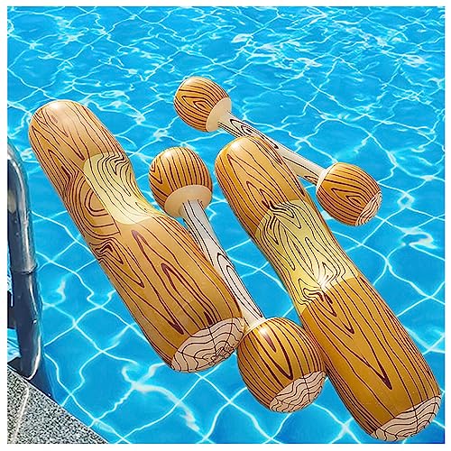 Opiniones y reviews de Inchable Top cinco. 34 DIGBYS Juguetes De Balsa Inflable, 2 Unids Set Inflables para Piscina, Inchables Piscina Divertidos NiñOs Juego Piscina Adulto