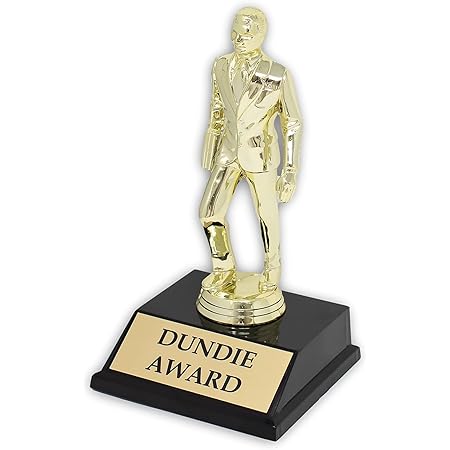 Dundie Award Trophy - The Office Merchandise - Dunder Mifflin Memorabilia inspired by the office