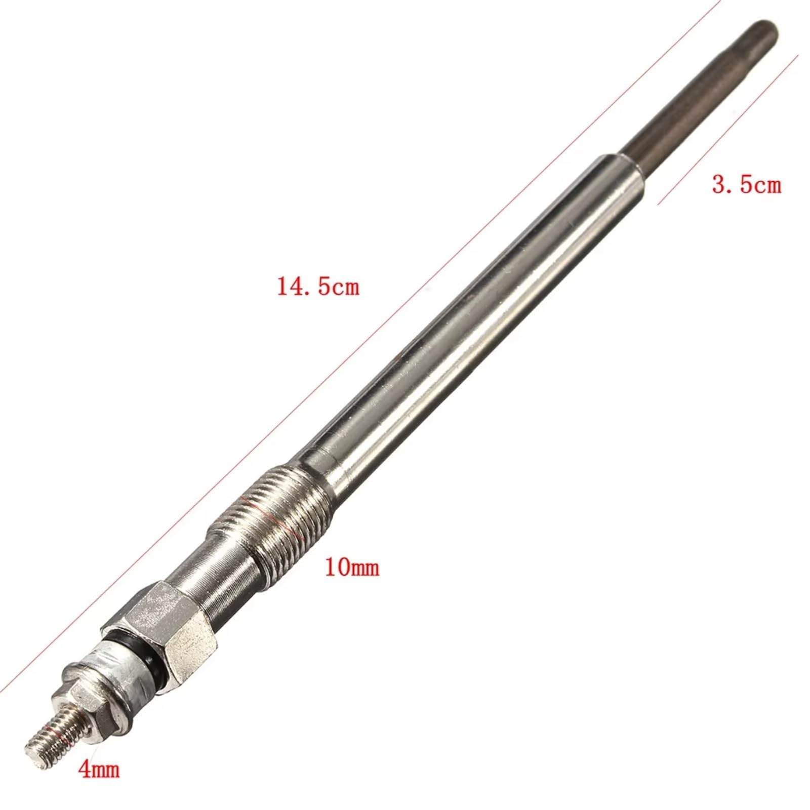 bougie préchauffage à noyaux Compatible avec Vw pour Tourneo Facile à installer Ensemble bougies préchauffage chauffage Système Pièces automobiles 4 pièces CZ10609-00B
