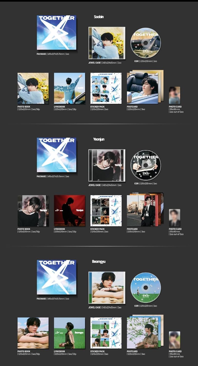 Amazon.com: TXT THE STAR CHAPTER : TOGETHER [Solo Track Ver.] 4th