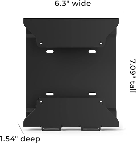 Miniatura 8 de HumanCentric Soporte VESA compatible con HP Desktop Mini, HP ProDesk Mini, HP EliteDesk Mini, reemplaza la funda doble VESA para mini escritorios