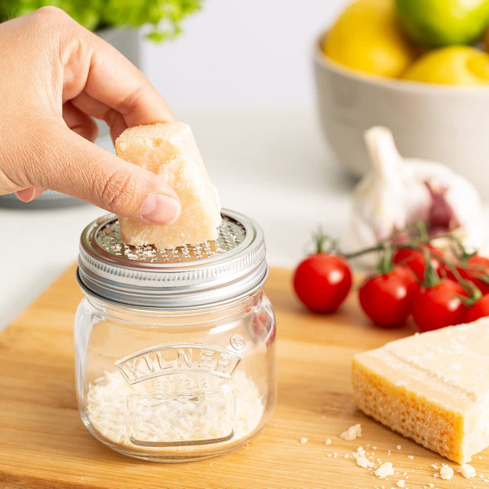 Kilner Cam saklama kavanozu, ince rendelenmiş 250 ml