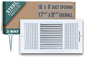 16x8 Vent Cover for Superior Airflow and Aesthetics