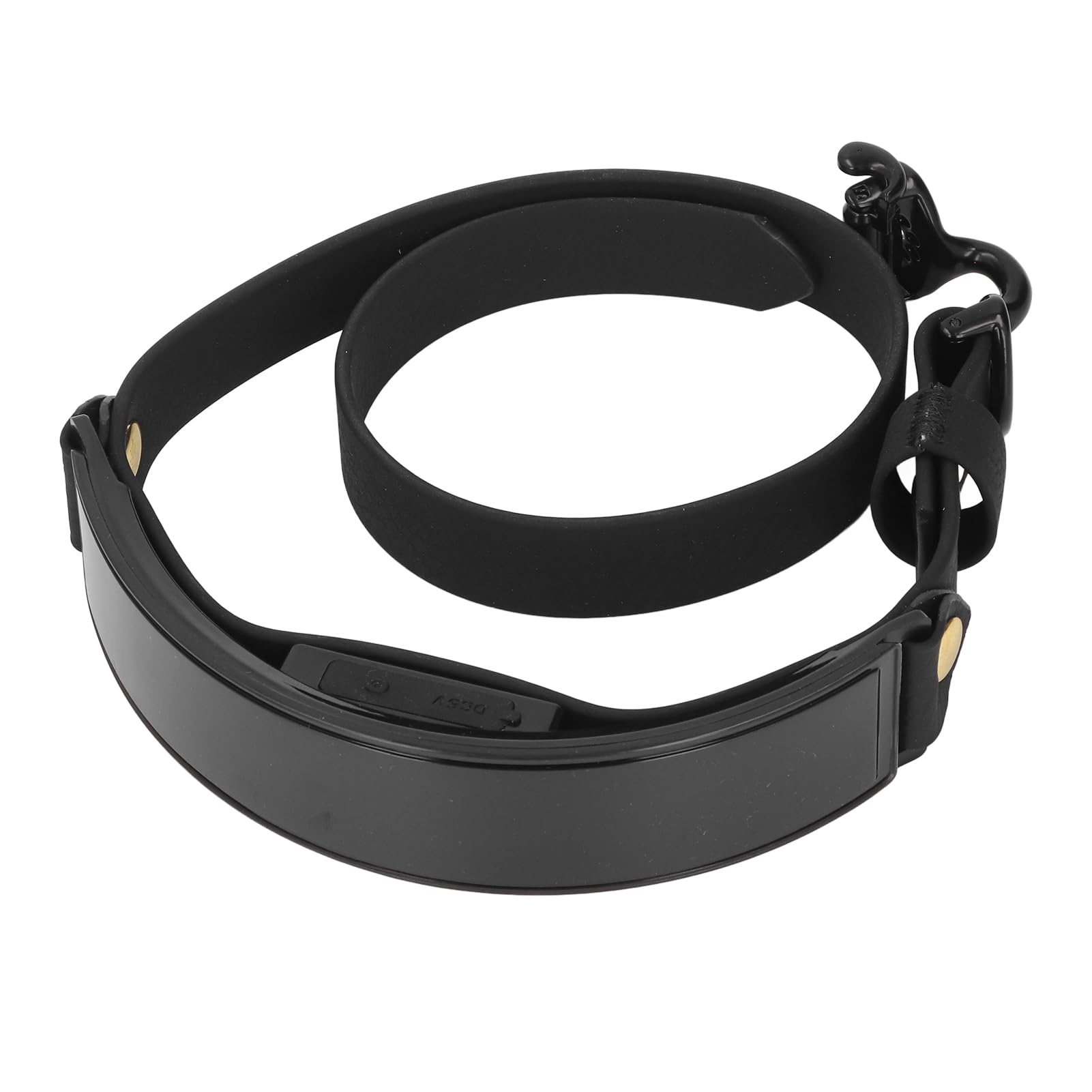 Collier pour Chien à LED avec écran Intelligent DIY, Collier Lumineux Rechargeable, Collier Lumineux pour Animaux de Compagnie contrôlé Via Application pour Les promenades (Lumière Bleue)